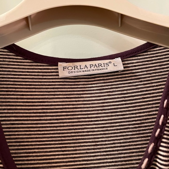 Casual or dress up dress, long sleeve, unique design, designed & made in France. - Picture 6 of 6